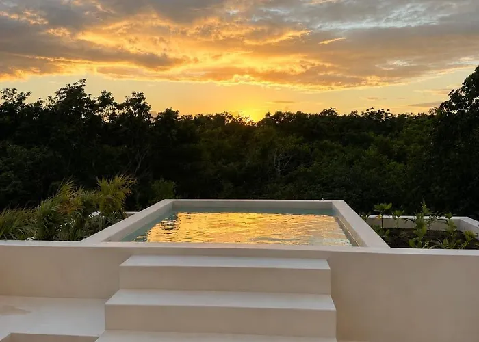 Lumila Rooftop Sunset & Jungle Views Villa Tulum